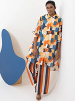 Abstract Aura Kurta Set