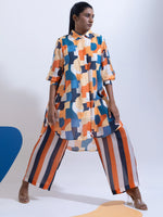 Abstract Aura Kurta Set