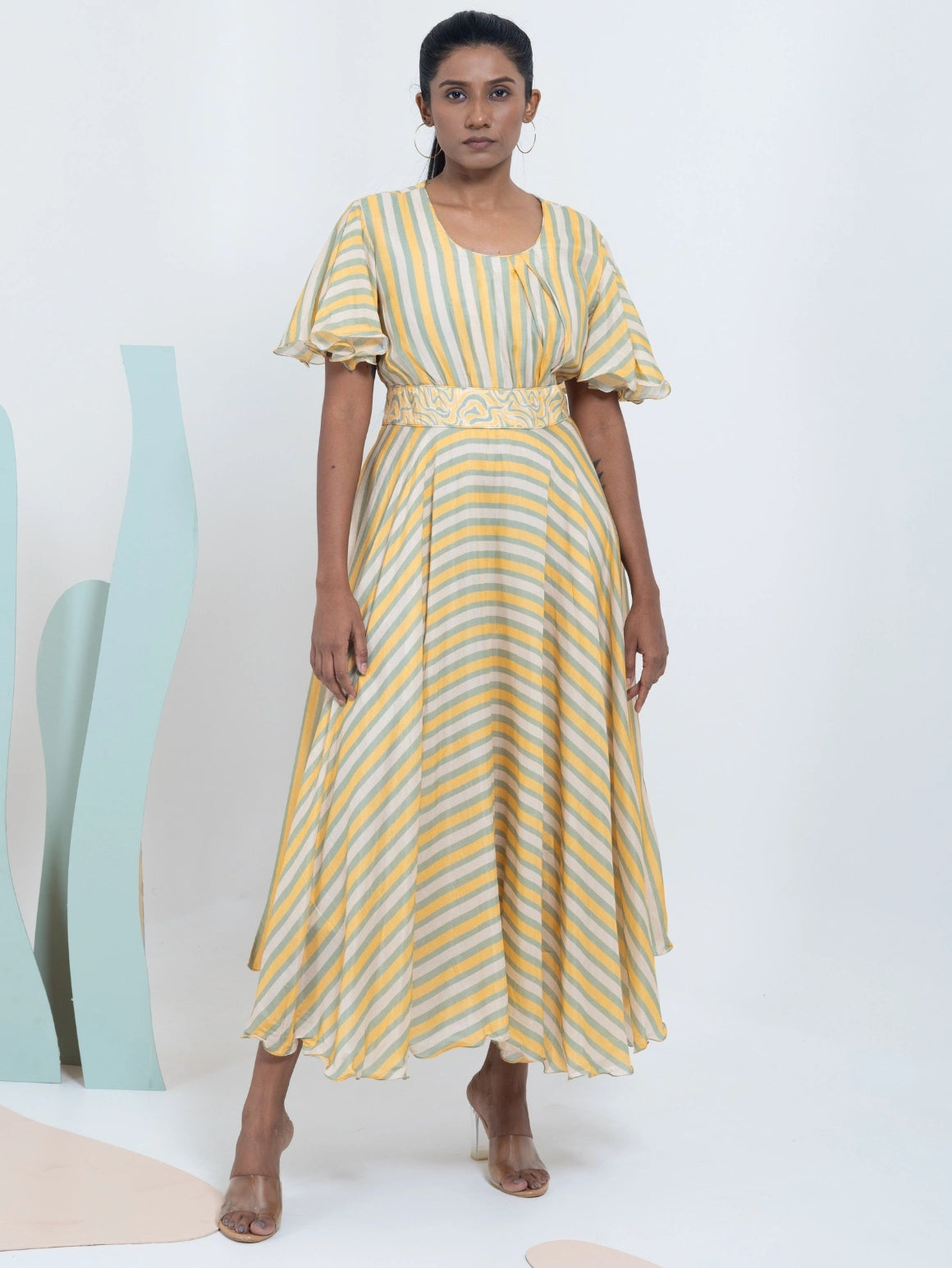 Amber Glow Dress