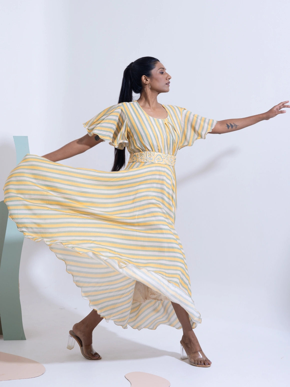 Amber Glow Dress