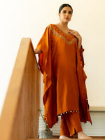 Apricot Aura Kaftan set