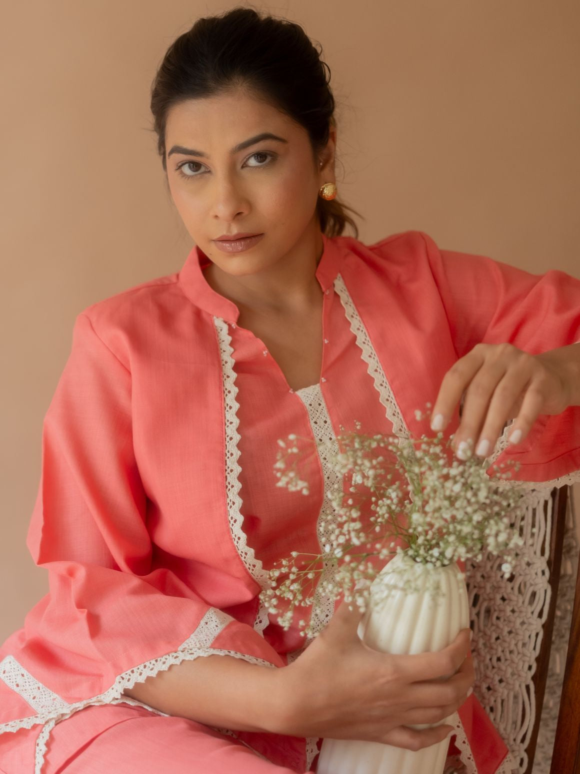 Blossom like pink ensemble