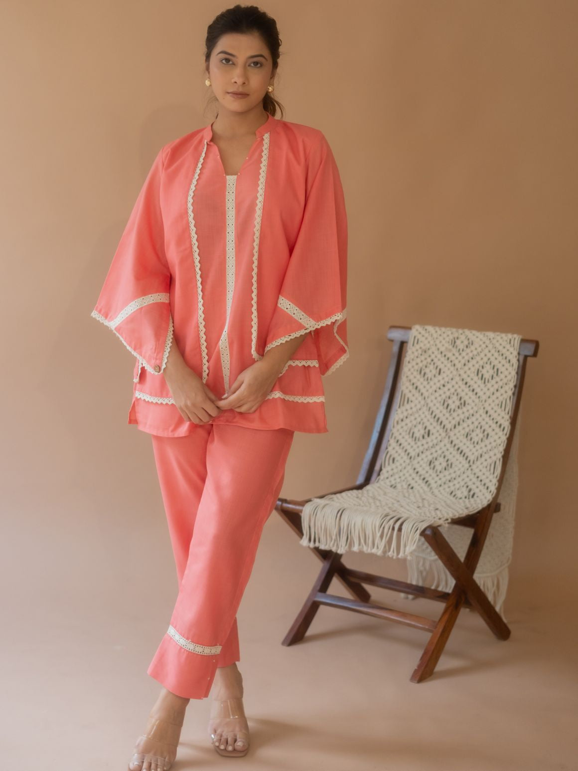 Blossom like pink ensemble