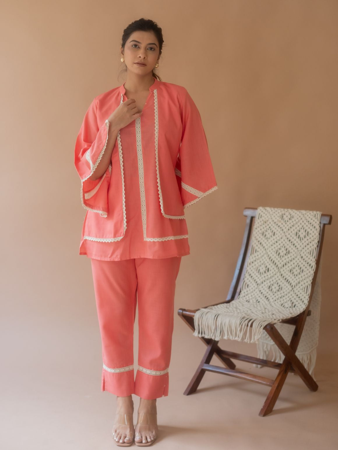 Blossom like pink ensemble