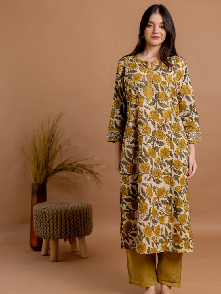 Botanical Bliss Kurta Set