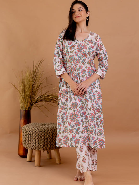 Breezy Garden Kurta Set