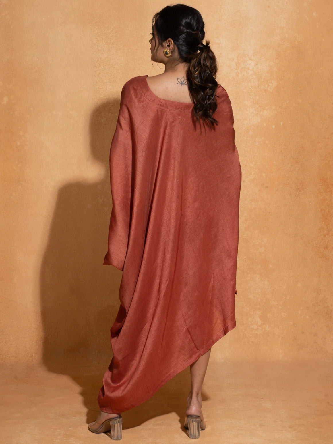 Cut Side Embroidery Kaftan