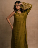 Daisy Lime Green Kurta Set