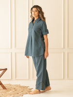Dark Weaved Co-Ord Set