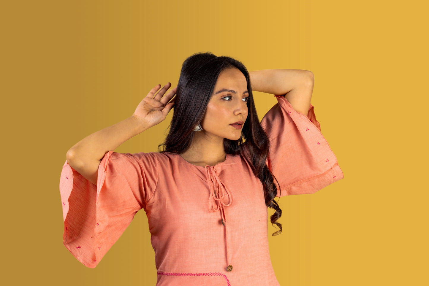 Frilly_free_flow_dress_3 - World of Sugandh
