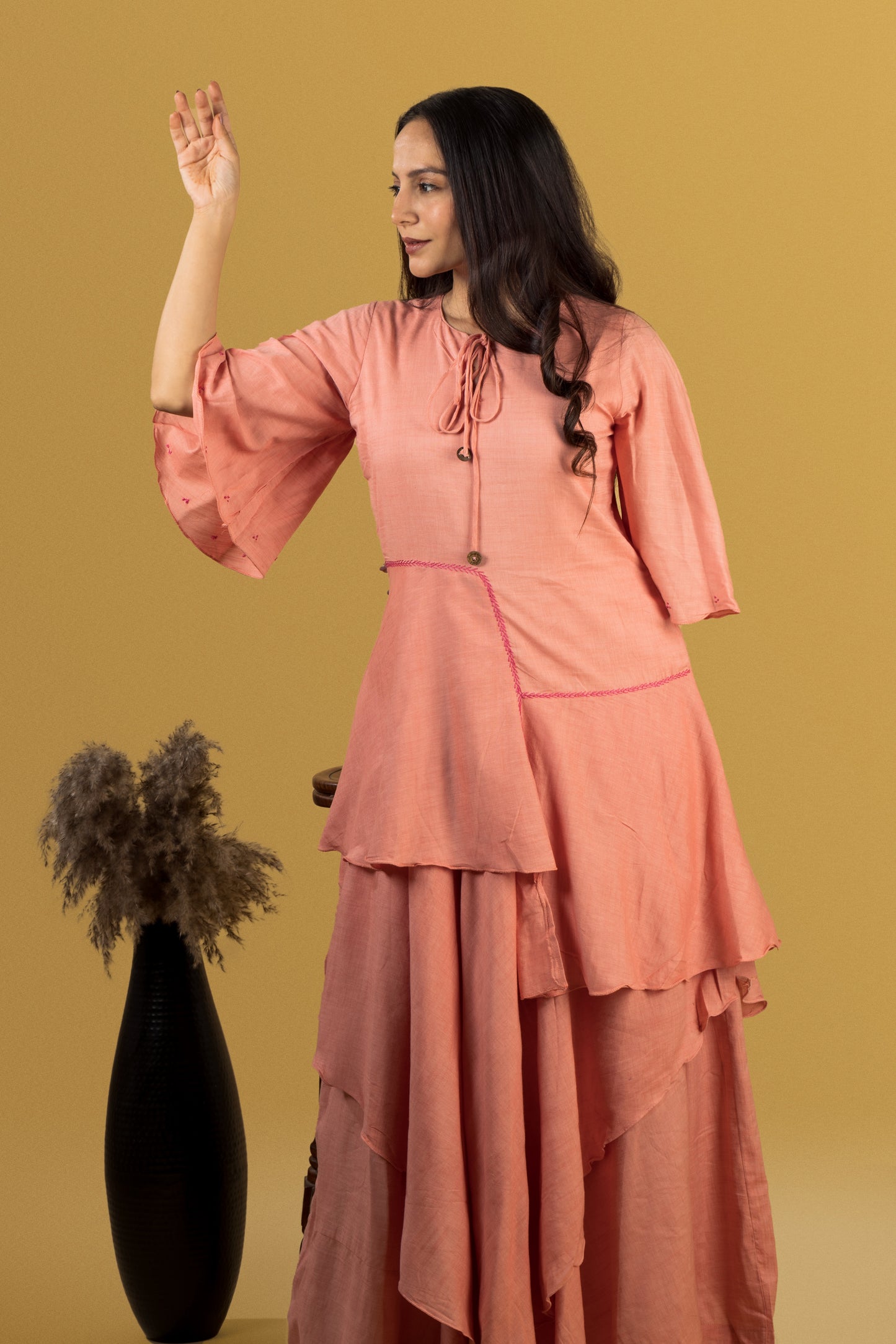 Frillyfreeflowdress_1 - World of Sugandh