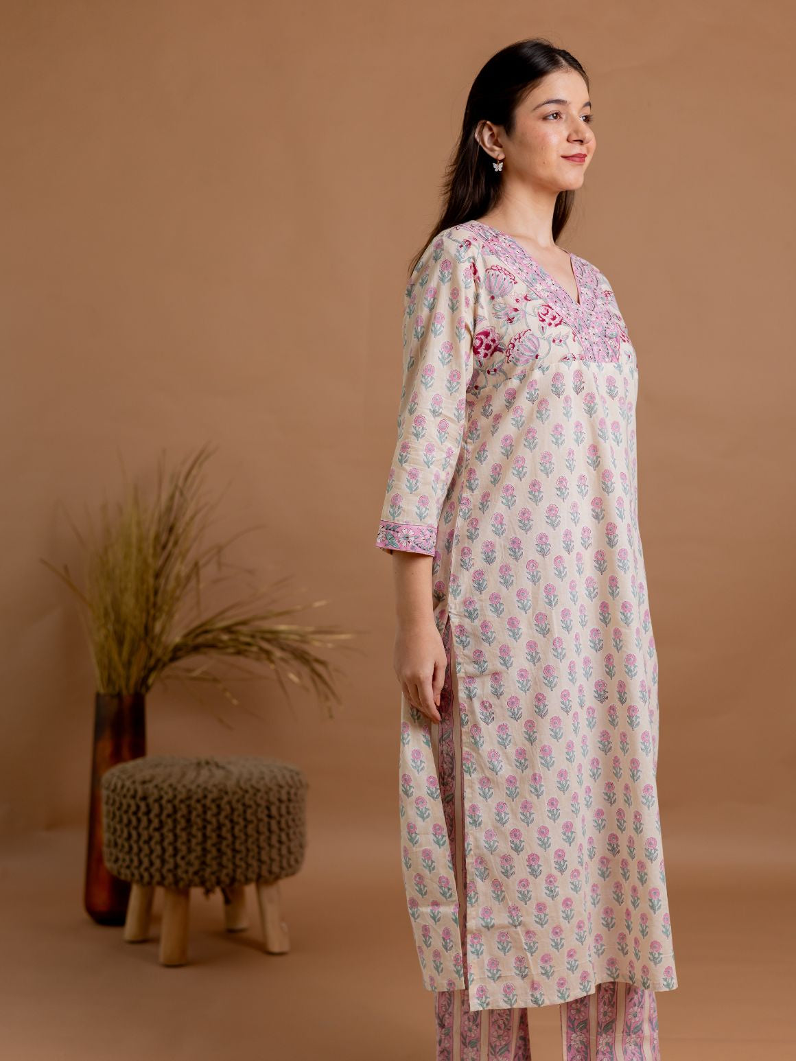 Garden Grace Kurta Set