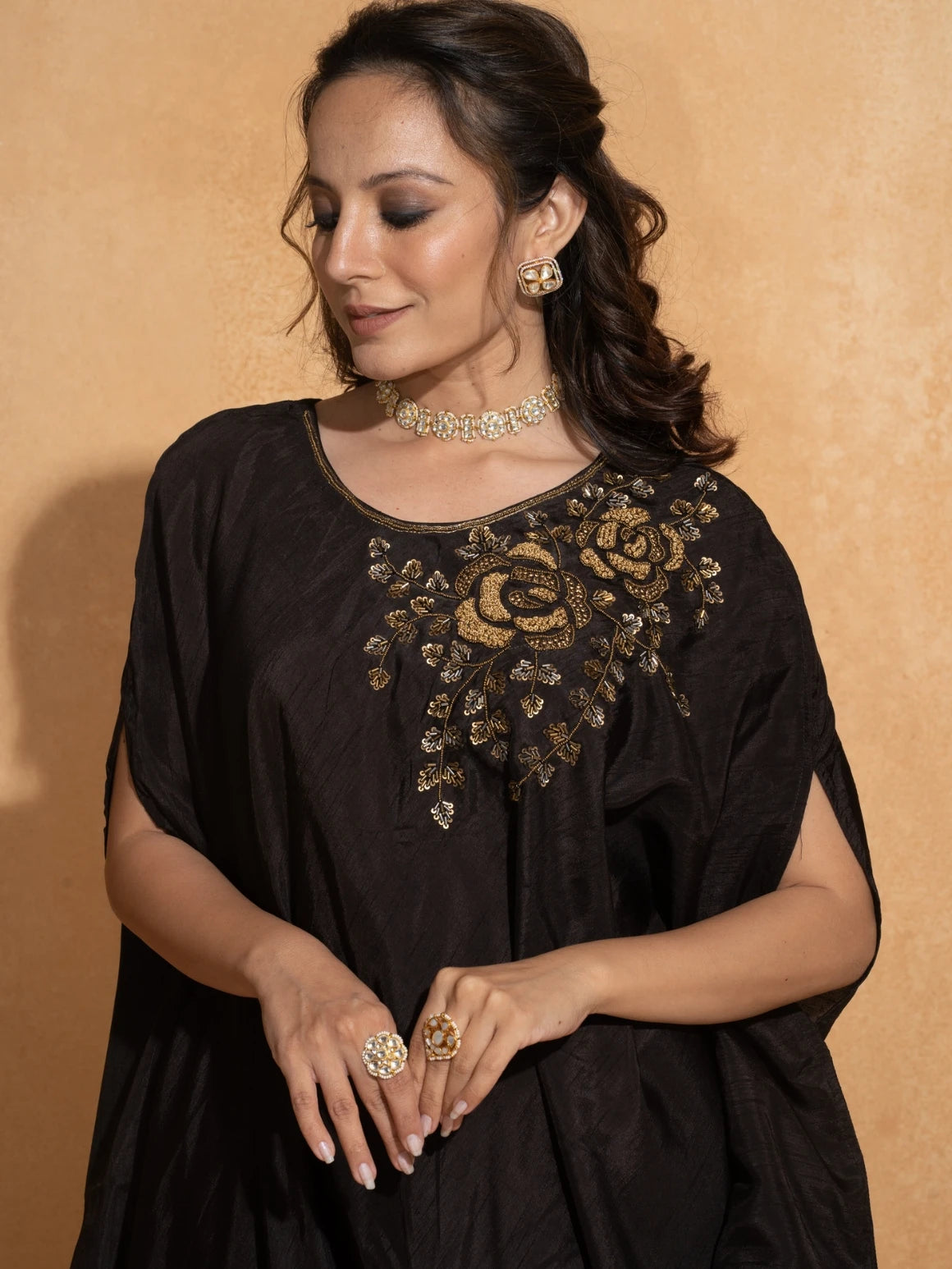 Golden Rose Kaftan
