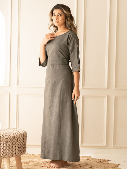 Grey Dusk Dress – Elegant Women’s Wear