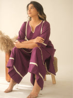 Lavender Kurta Set