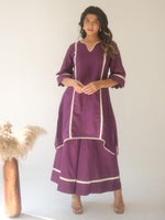 Lavender Kurta Set