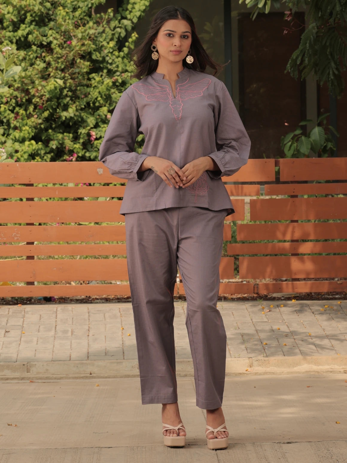 Lavender Rise Co-ord Set – Women’s Trendy Wear