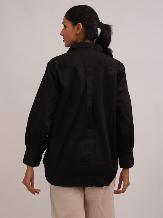 black with embroidery for women