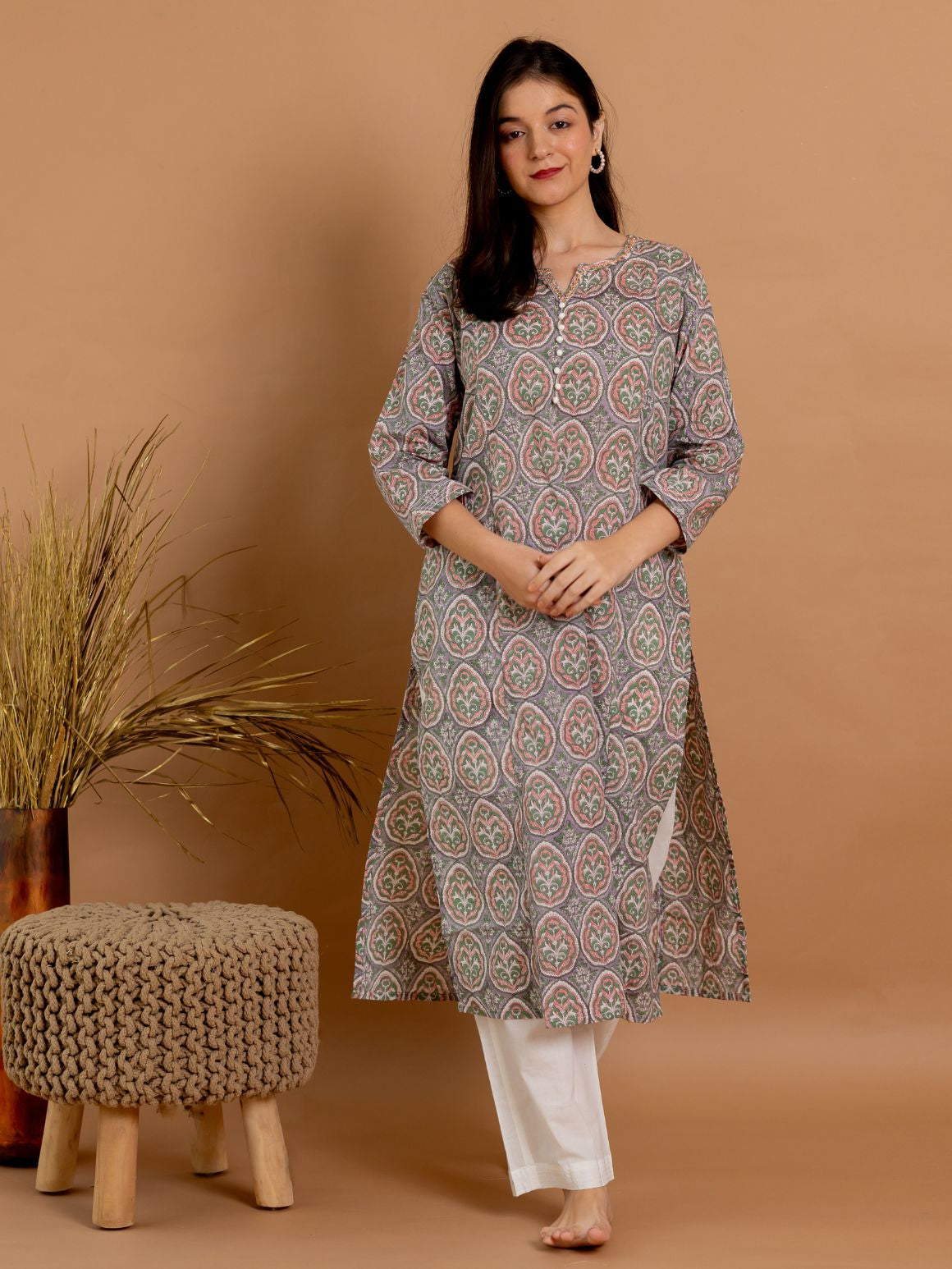 Ornet Blossom Kurta Set