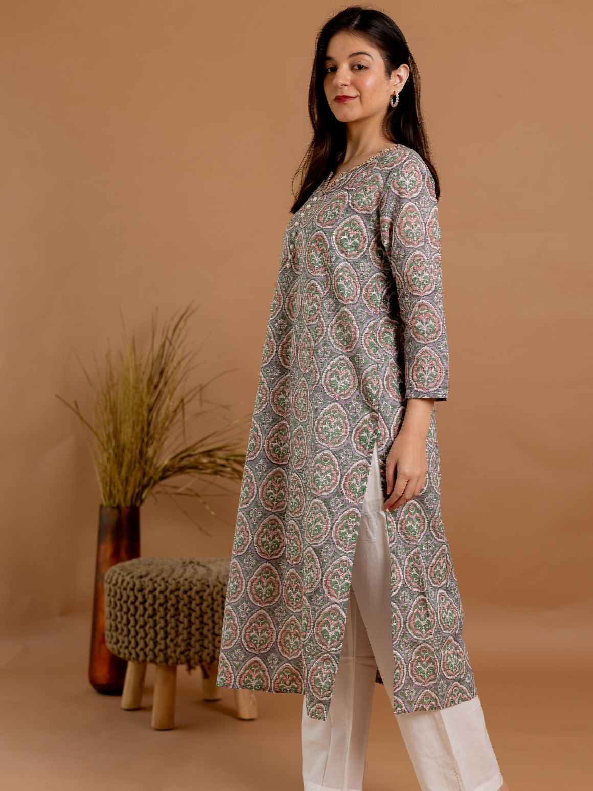 Ornet Blossom Kurta Set