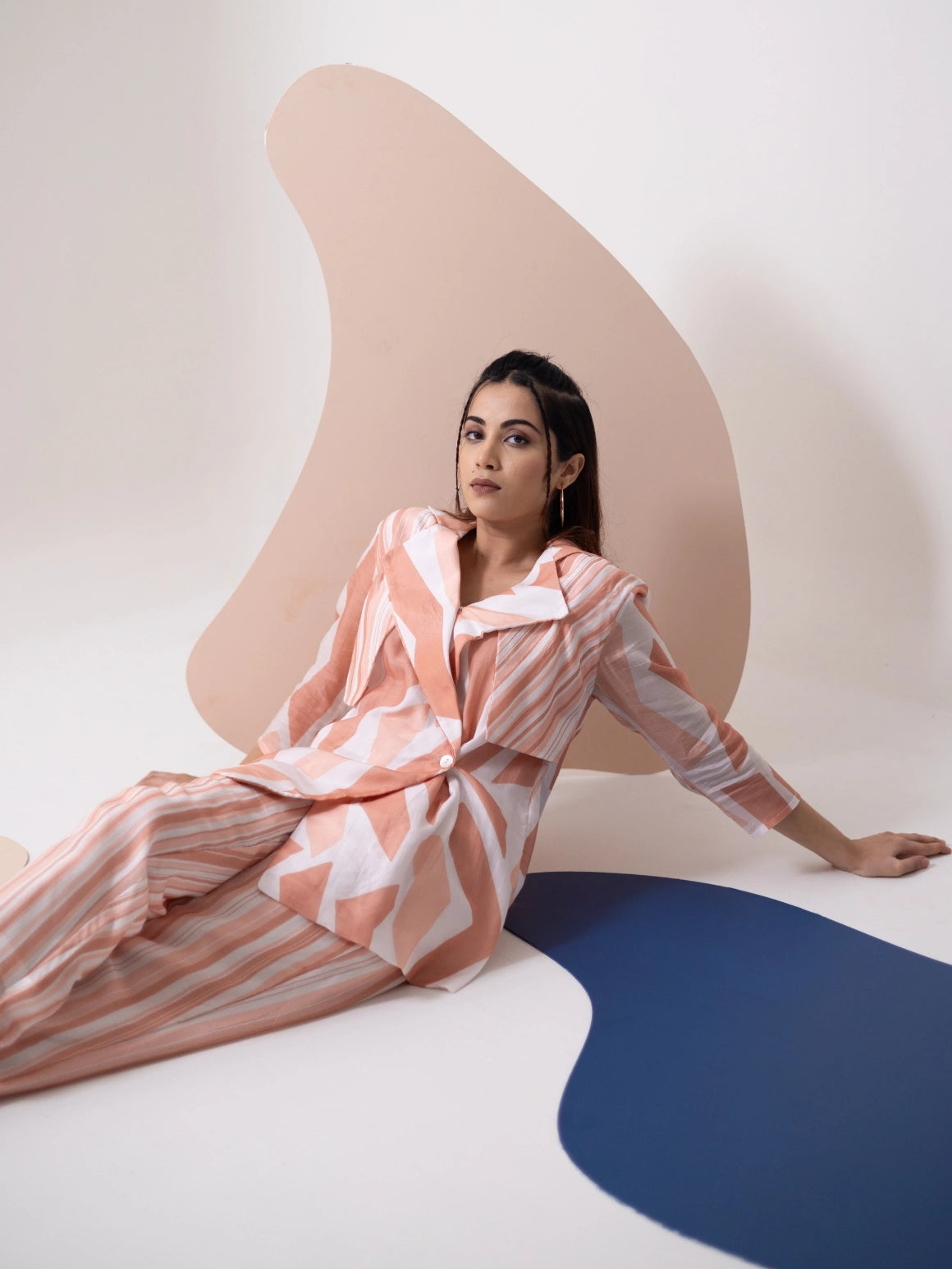 Pastel Prism Co-ord Set – Women’s Stylish Wear