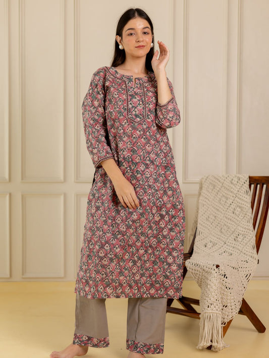 Petals of Grace Kurta Set