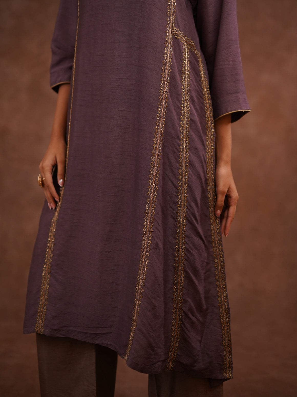 Rangratna Lilac Mauve Set