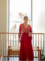 Raspberry Royale Gown