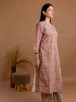 Rosy Blossom Kurta Set