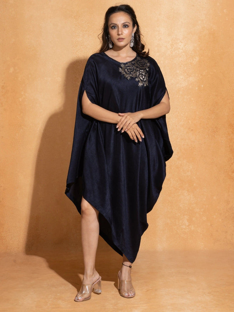 Silver 3 Rose Kaftan