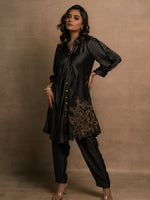 Soot Black Co-Ord Set