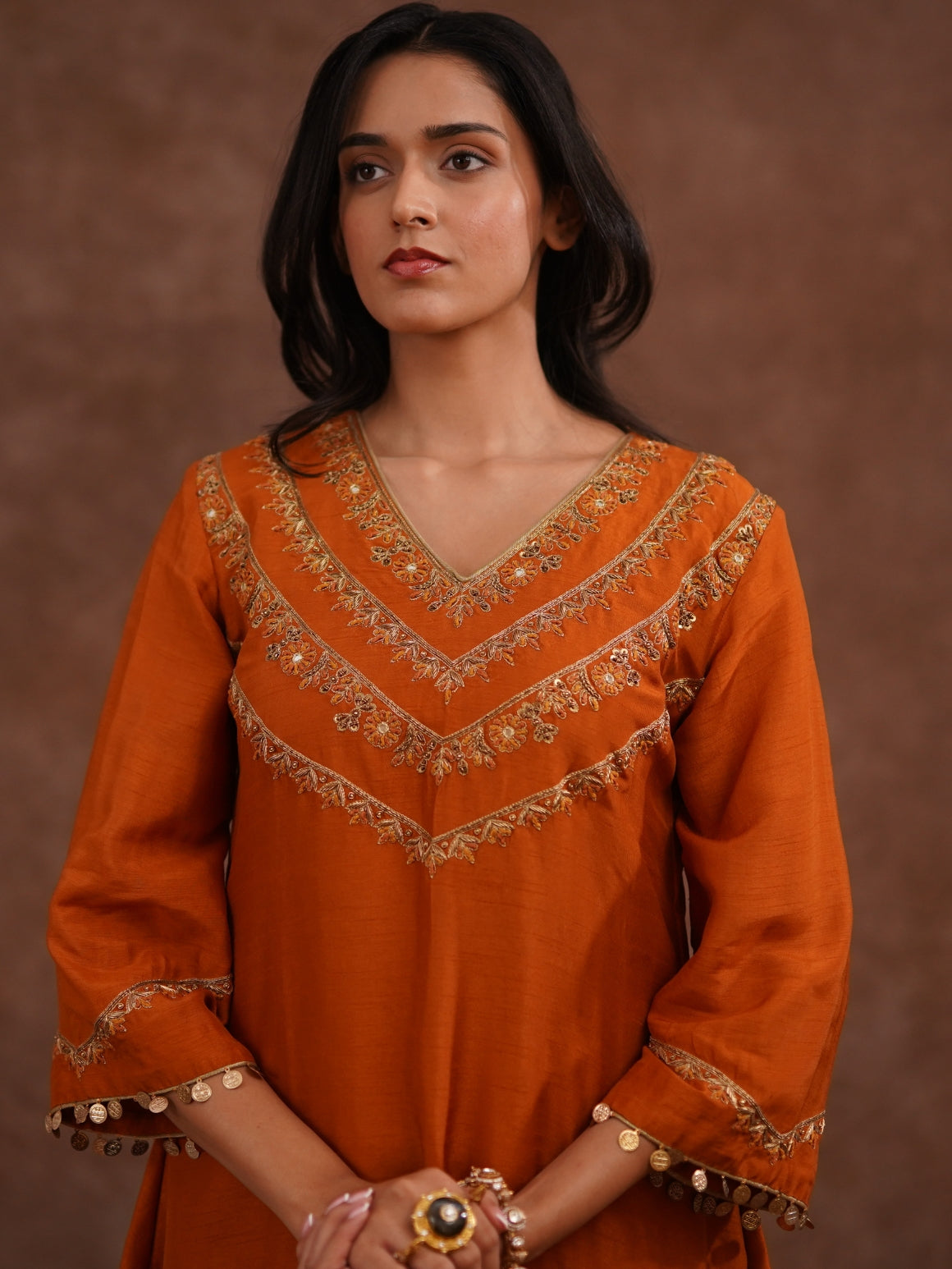 Surkhiya Kurta Set