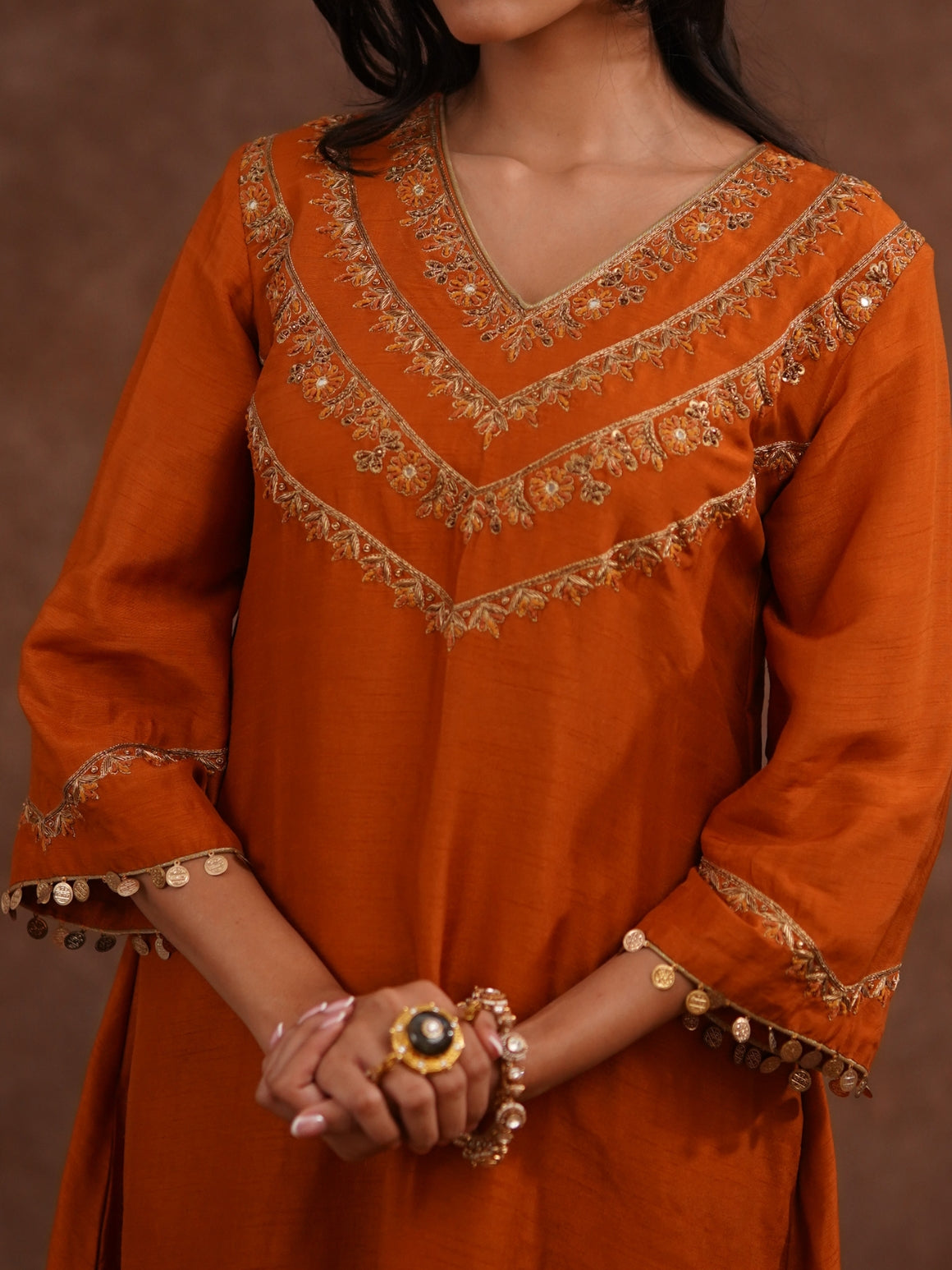 Surkhiya Kurta Set