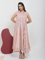 Vanilla Berry Flow Dress