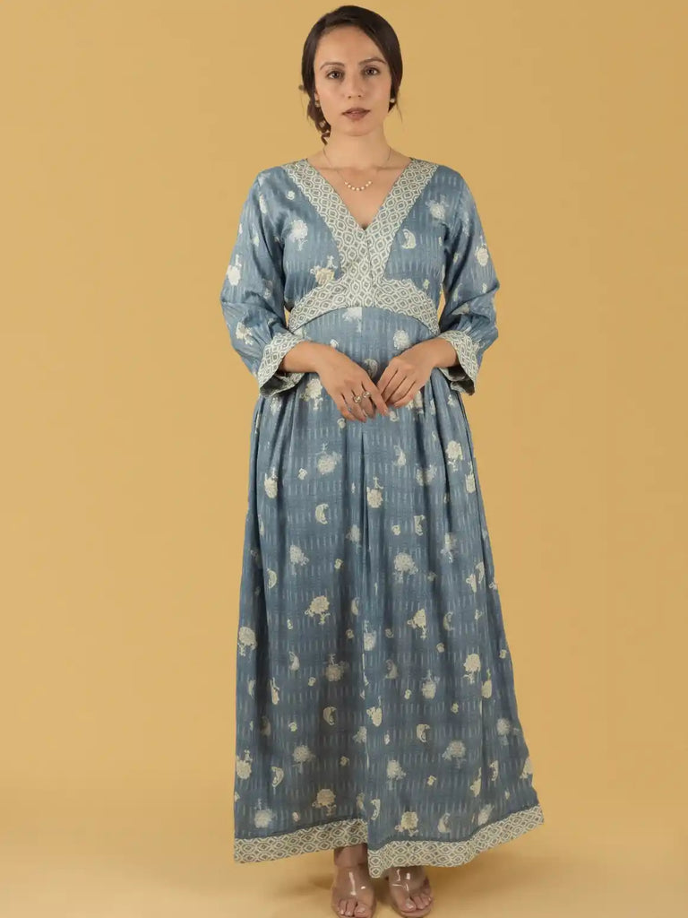 Dusty Blue Maxi