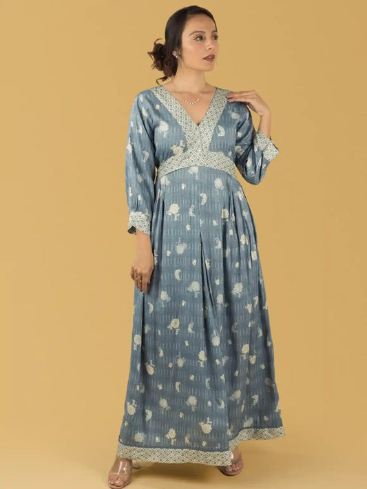 Dusty Blue Maxi