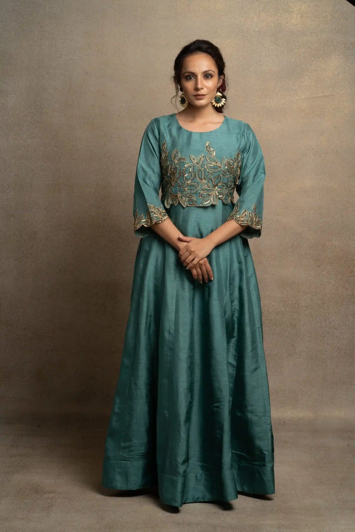 Flutter Cobalt Gown