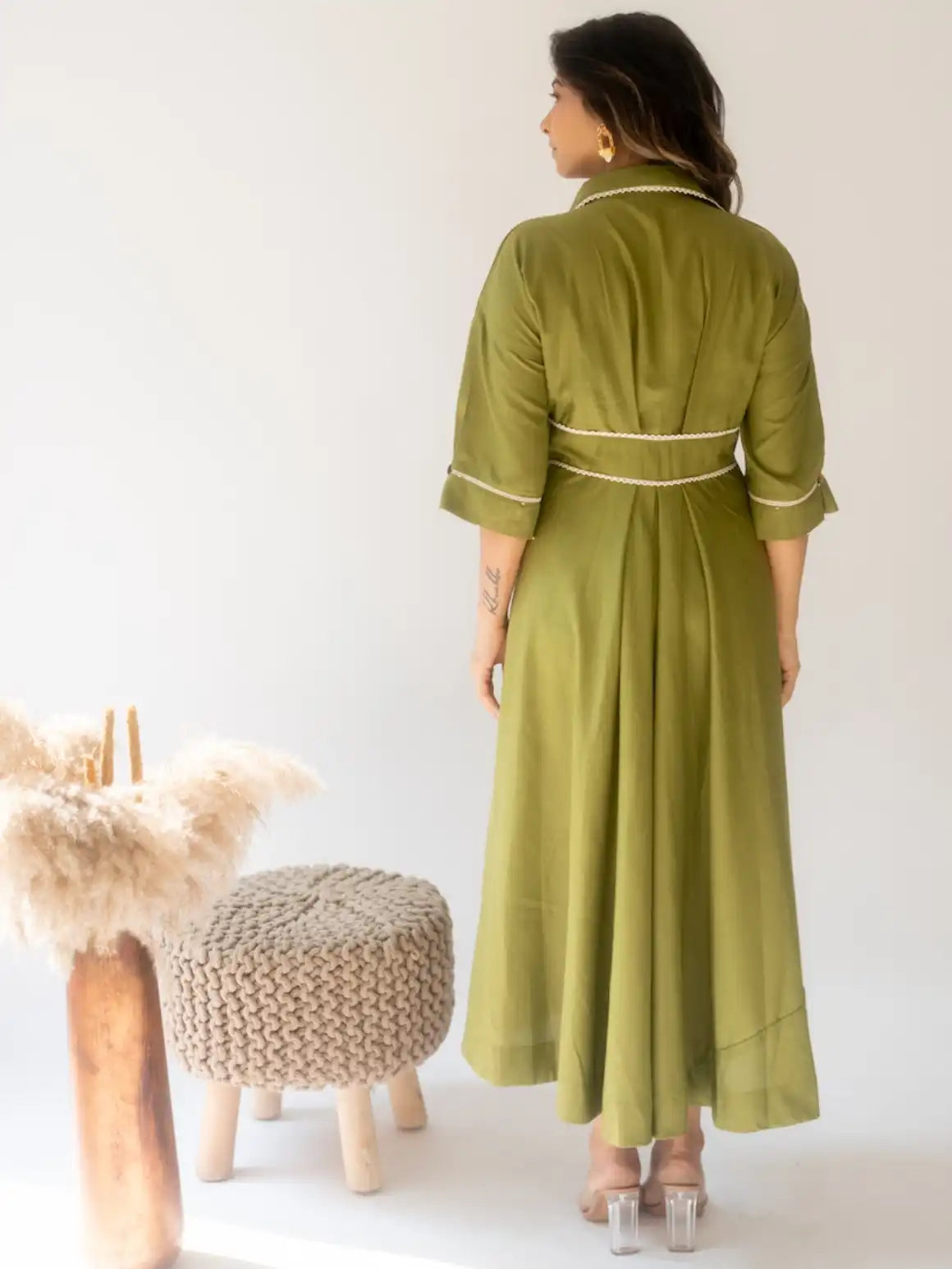 Sage Green Dress – Stylish Women’s Outfit
