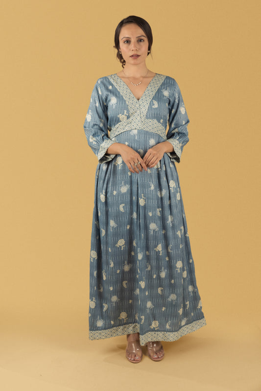 Dusty Blue Maxi