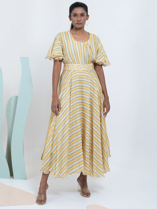 Amber Glow Dress