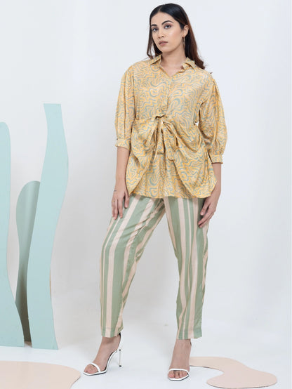 Amber Glow Tie Co-ord Set