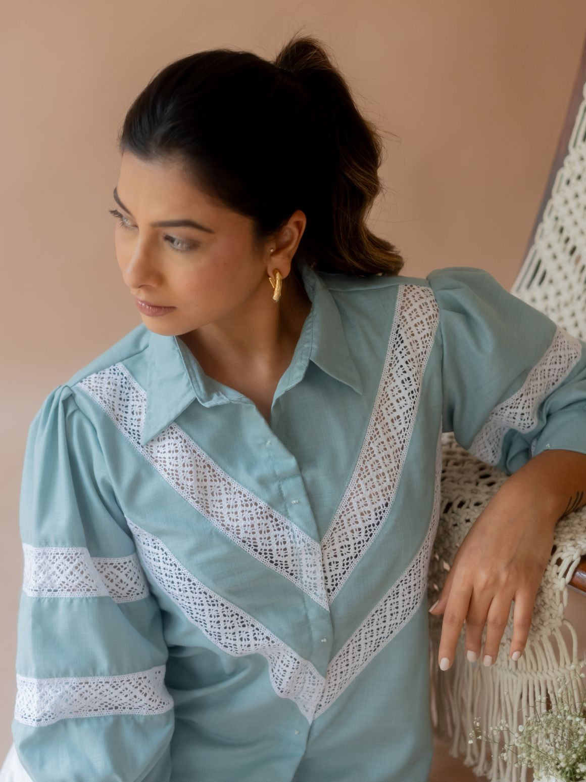 Azure shirt