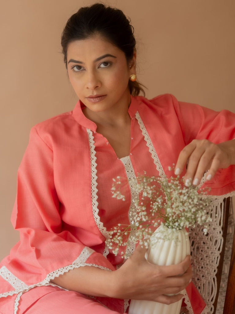 Blossom like pink ensemble