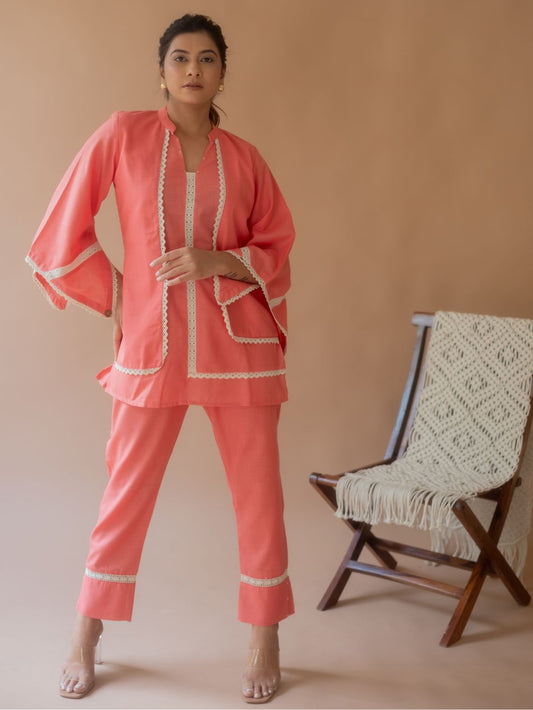 Blossom like pink ensemble