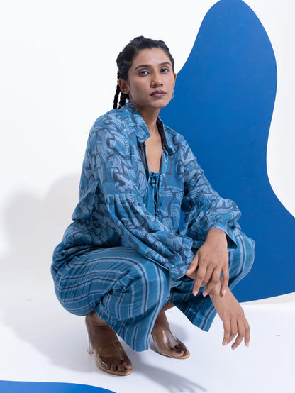 Blue Mirage co-ord Set