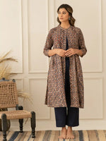 Blue Print Inner Jacket