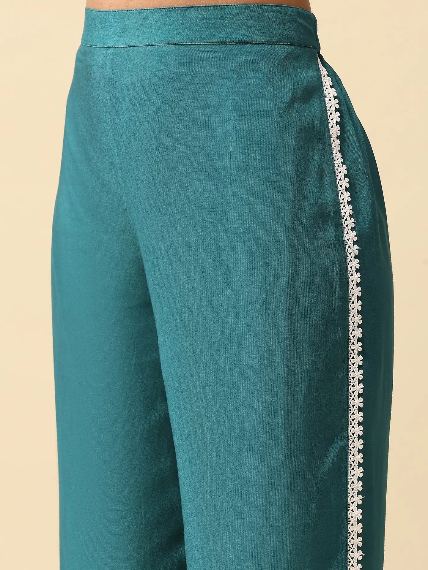 Botanica Teal Kurta Set | WoS