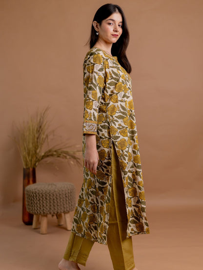 Botanical Bliss Kurta Set