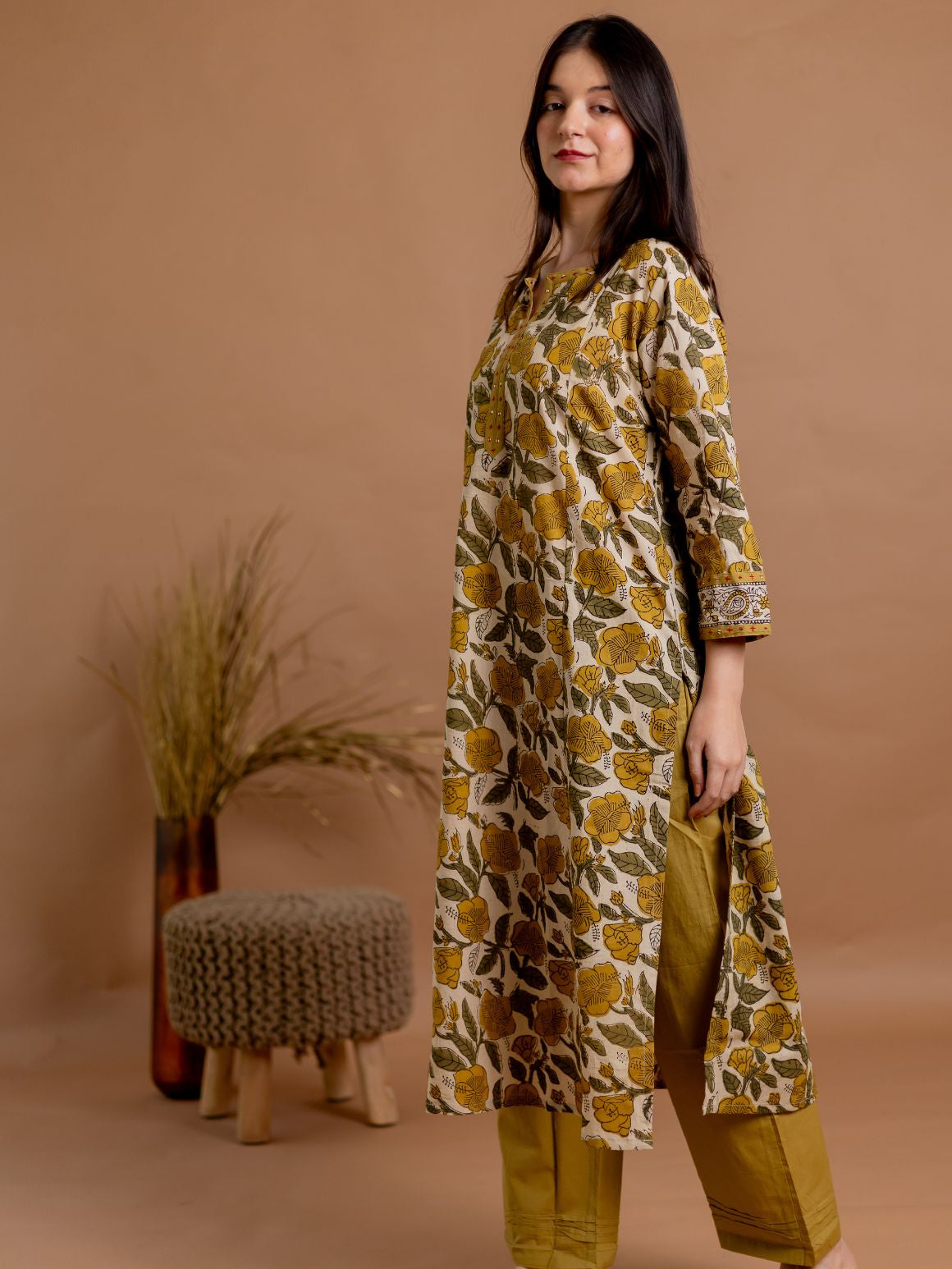 Botanical Bliss Kurta Set