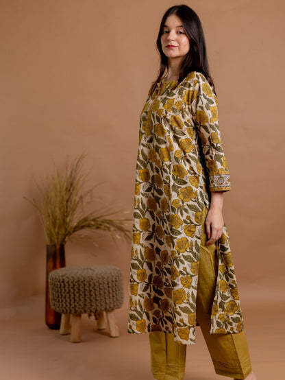 Botanical Bliss Kurta Set